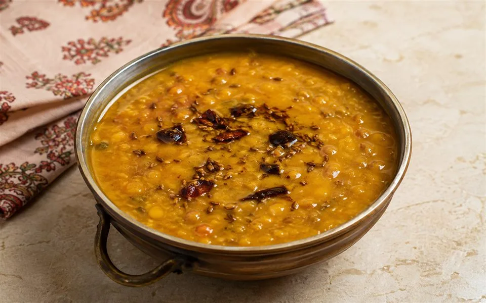 पंचमेल दाल तैयार व्यंजन