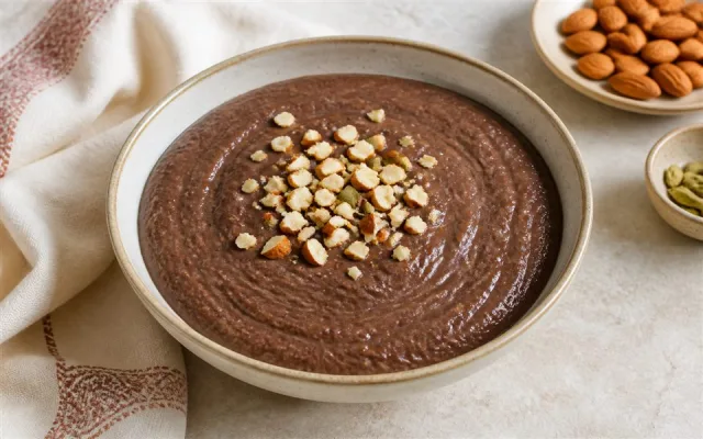 रागी दलिया तैयार व्यंजन